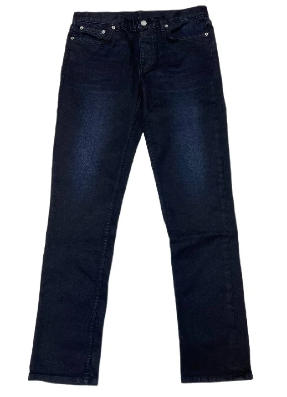 BLK DNM Women's Sands Blue Mid Rise Jeans 11 #WJ410901 Size 26/32 NWT Cozy Tencel Blend Denim Jeans