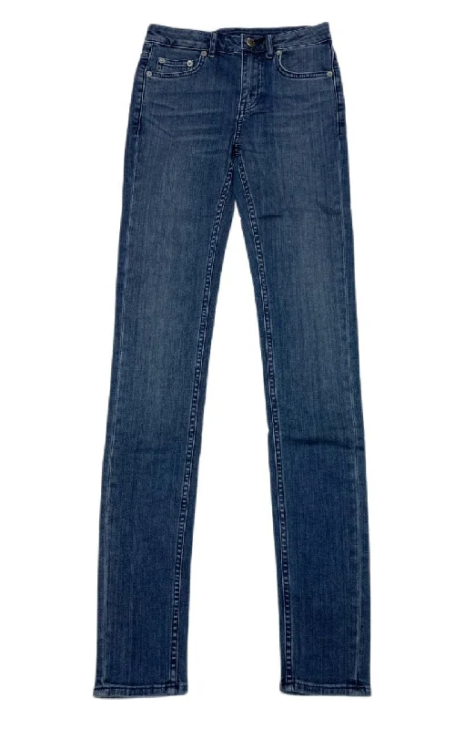 BLK DNM Women's Stagg Blue Low Rise Jeans 26 #WJ311601 Size 26/32 NWT Casual Loose Fit Jeans BLK DNM Women's Stagg Blue Low Rise Jeans 26 #WJ311601 Size 26/32 NWT Casual Loose Fit Jeans