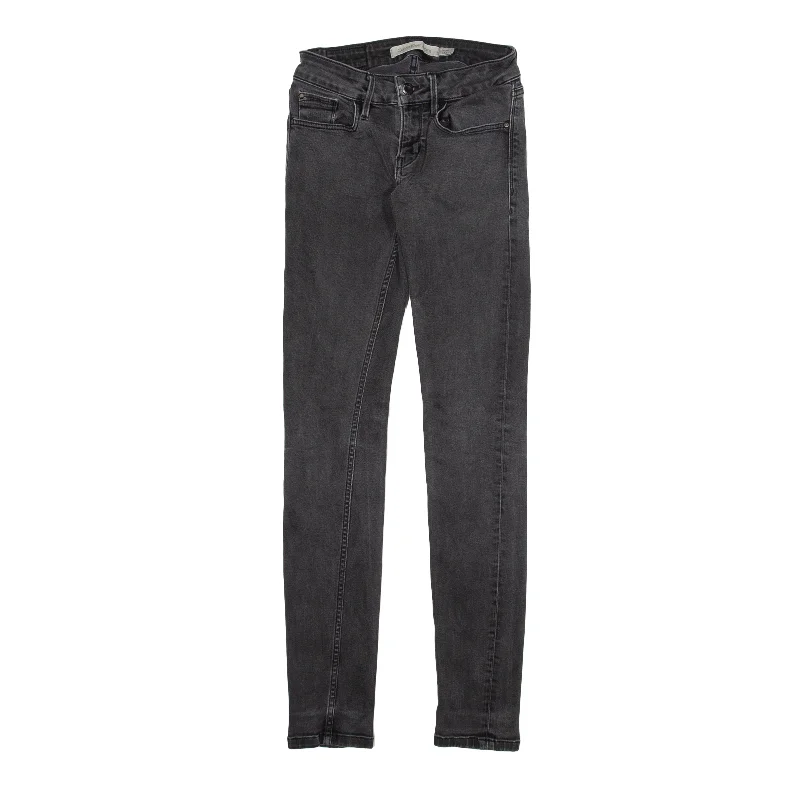 CALVIN KLEIN Jeans Grey Denim Slim Skinny Womens W26 L32 Classic Slim Fit Jeans