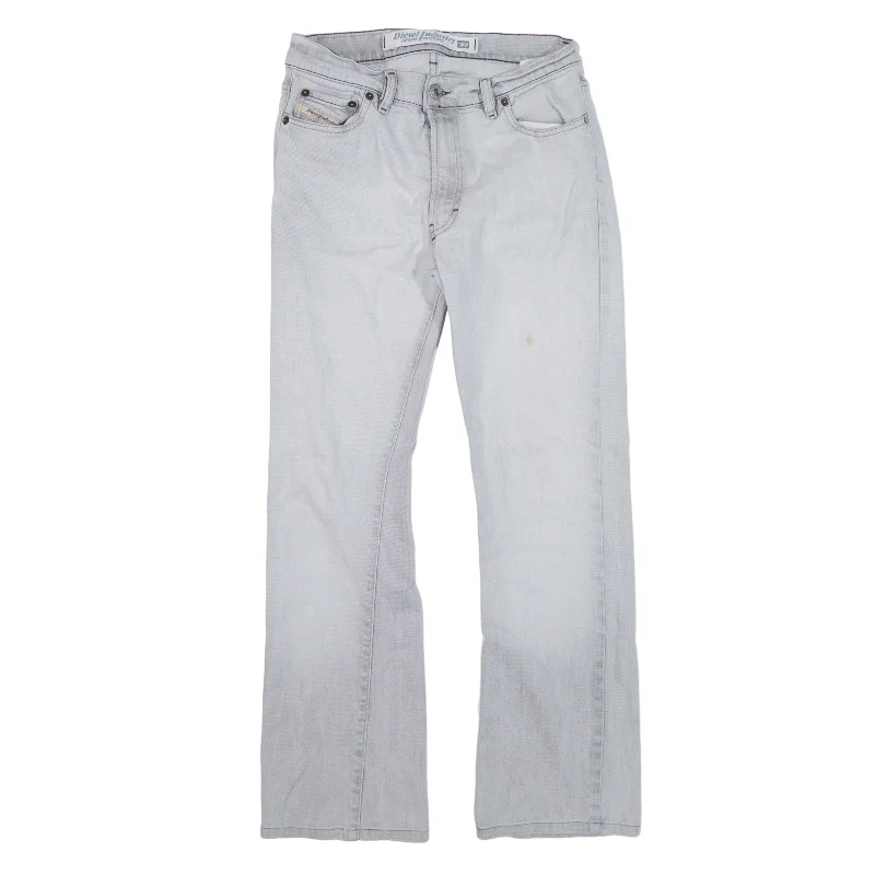 DIESEL Jeans Grey Denim Regular Bootcut Womens W29 L28 Fashionable Mom Jeans