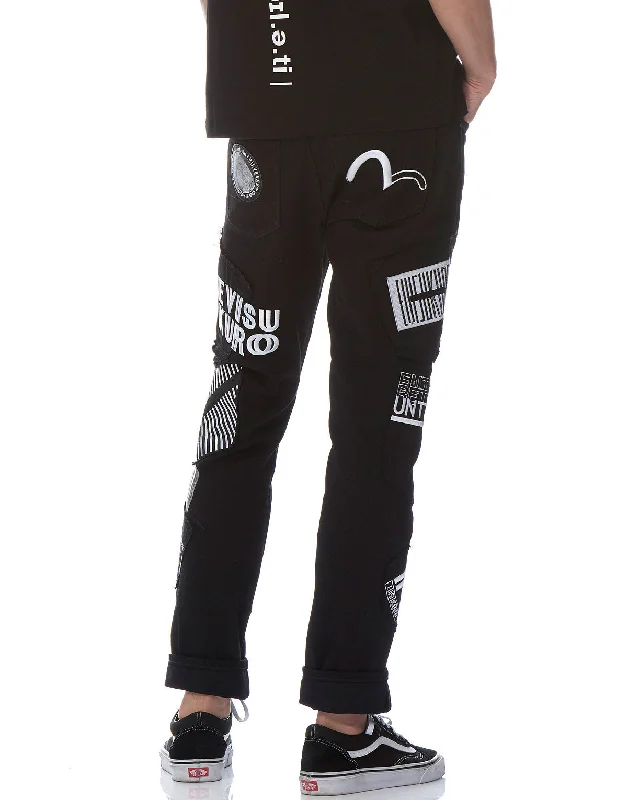 Slim Straight fit Multi Graphic Embroidered Denim Jeans Comfortable Stretch Fit Jeans Slim Straight fit Multi Graphic Embroidered Denim Jeans Comfortable Stretch Fit Jeans