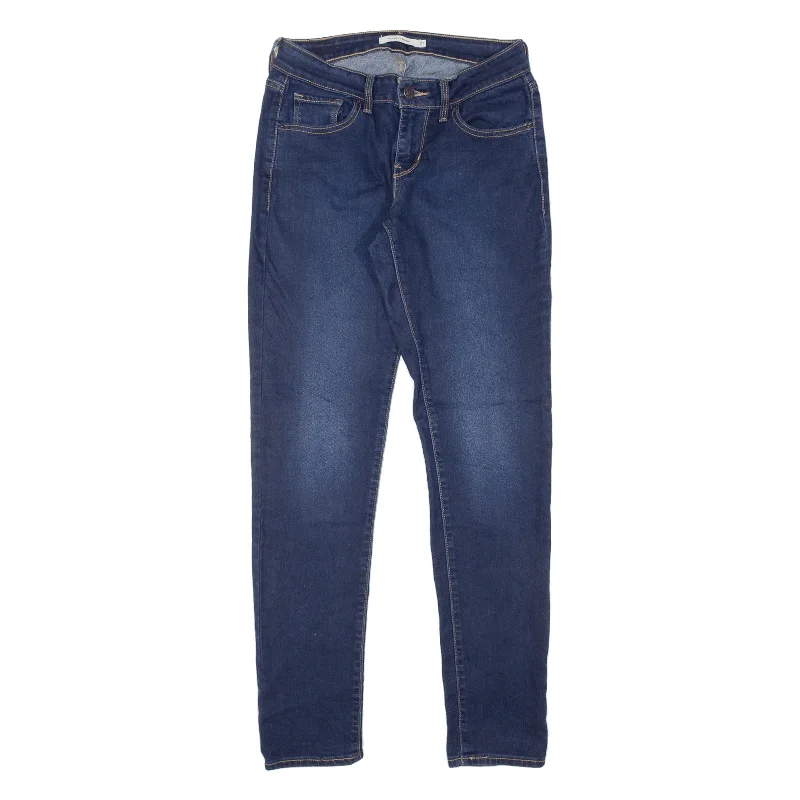 LEVI'S 811 Curvy Womens Jeans Blue Slim Skinny Stone Wash W27 L32 Classic Slim Fit Jeans LEVI'S 811 Curvy Womens Jeans Blue Slim Skinny Stone Wash W27 L32 Classic Slim Fit Jeans