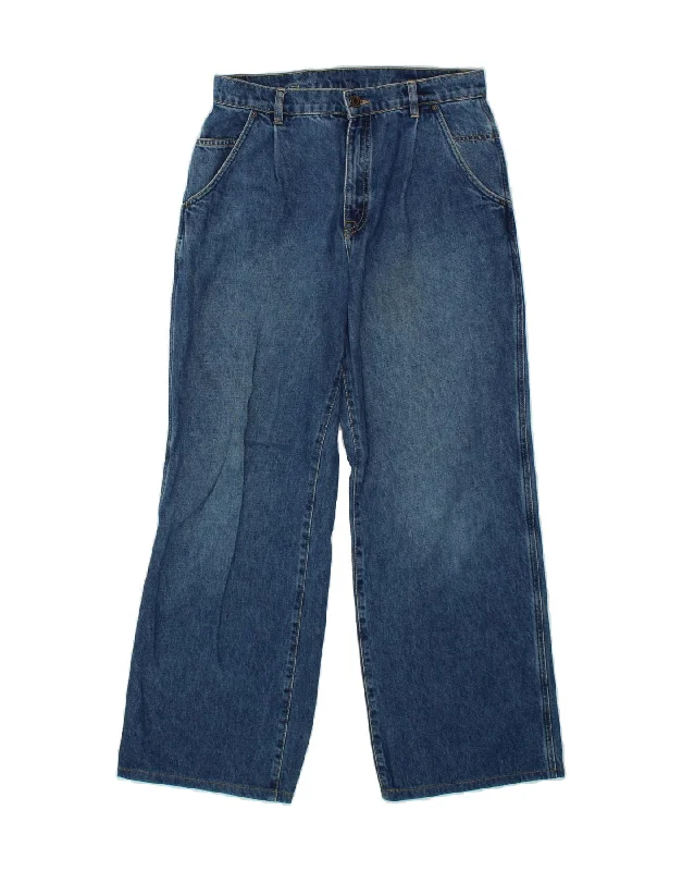MASSIMO DUTTI Womens Loose Jeans EU 38 Small W30 L30 Blue Cotton Stylish Bootcut Denim Jeans MASSIMO DUTTI Womens Loose Jeans EU 38 Small W30 L30 Blue Cotton Stylish Bootcut Denim Jeans