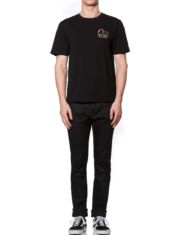 Stretch Skinny-fit Jeans with Double Initial Embroidery Chic Faded Blue Jeans