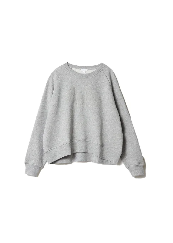Sweatshirt Ijora - Heather Grey Hoodie with Toggle Buttons Decorative Unique