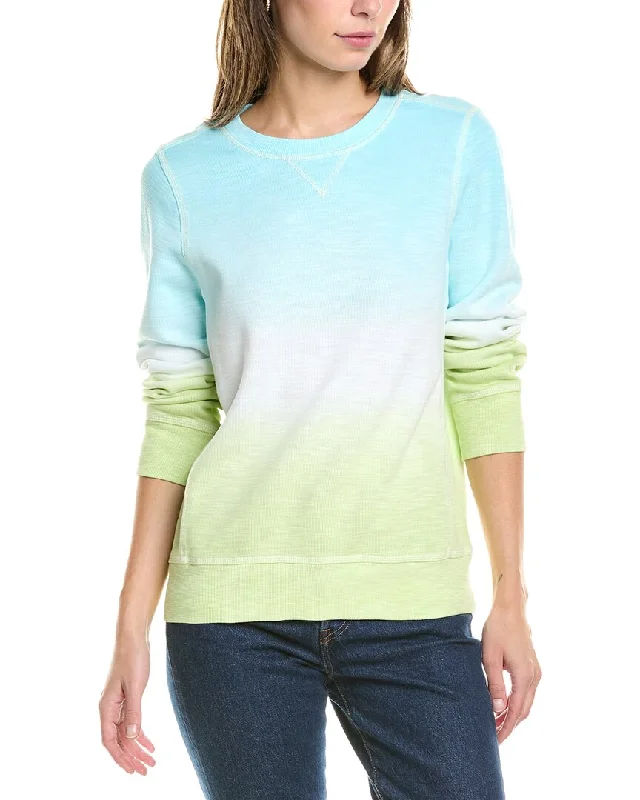 Tommy Bahama Tobago Bay Dip-Dye Sweatshirt Hoodie with Back Slit Movement Comfort
