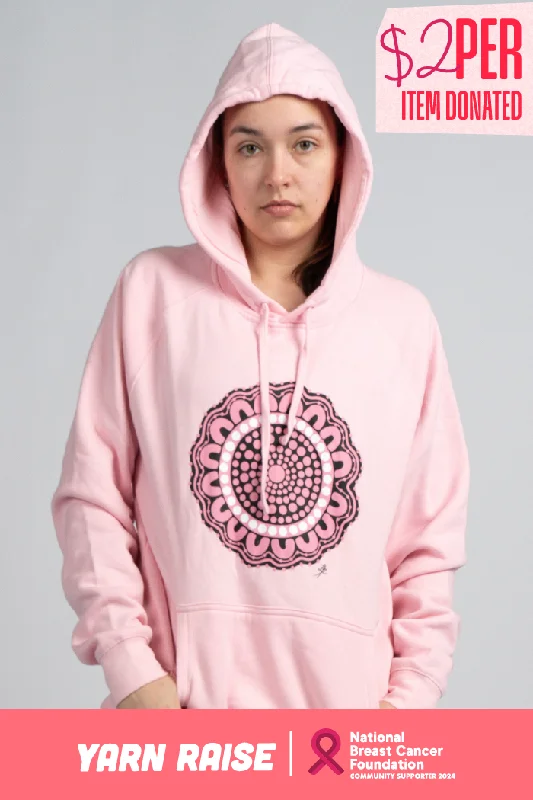 Boobie Sista Pink Premium Cotton Blend Unisex Hoodie Hoodie Crop Top Short Trendy