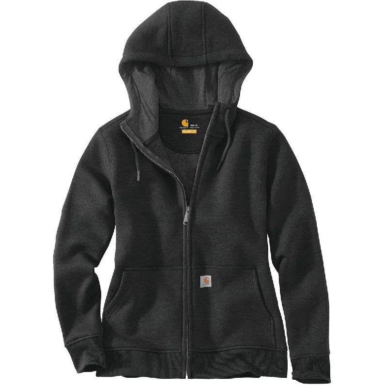 Carhartt Women's Relaxed Fit Midweight Full Zip Hooded Sweatshirt Hoodie with Hem Drawcord Adjustable Customizable Carhartt Women's Relaxed Fit Midweight Full Zip Hooded Sweatshirt Hoodie with Hem Drawcord Adjustable Customizable