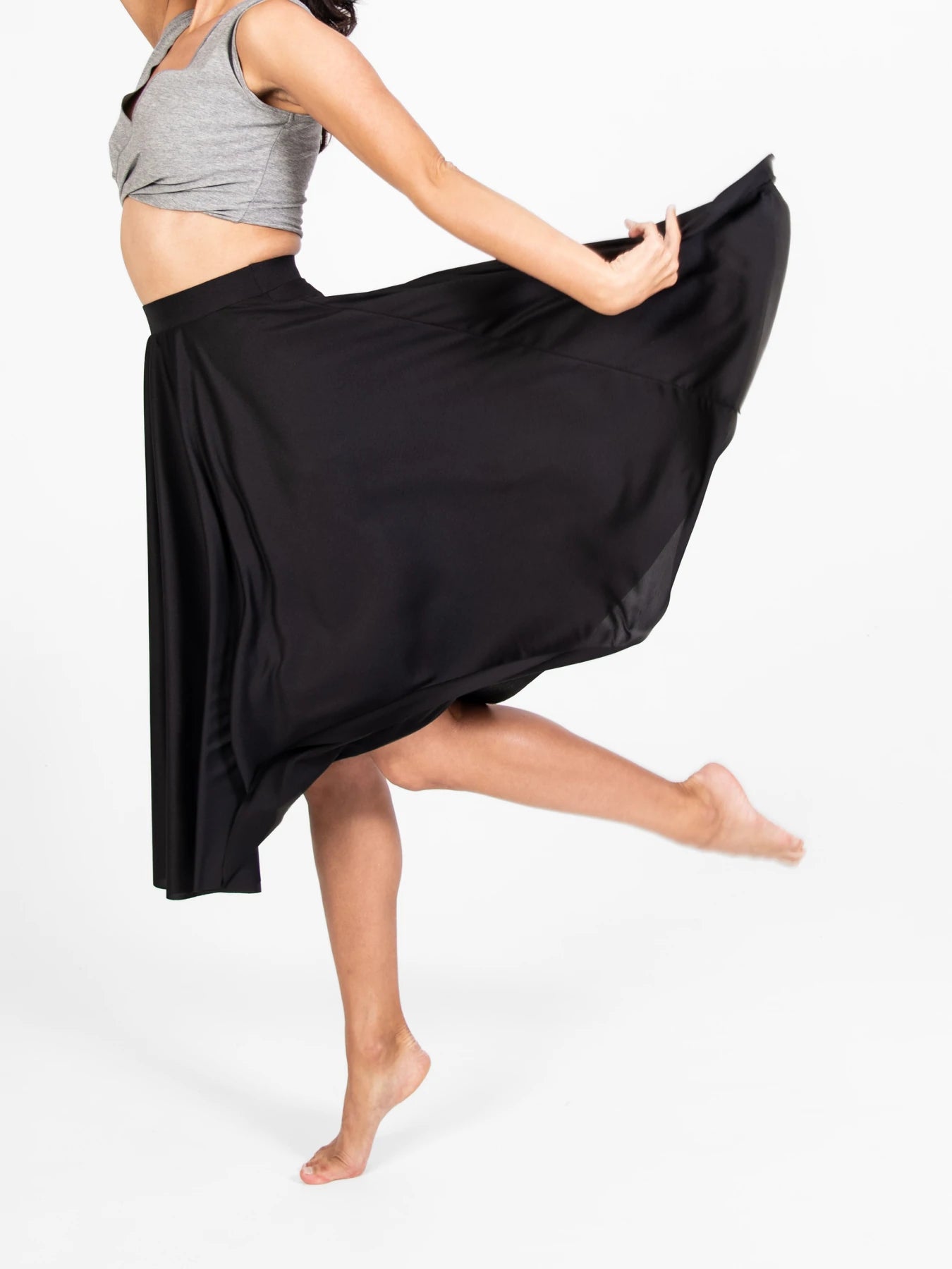 Character Below Knee Circle Skirt (511) summer skirt style