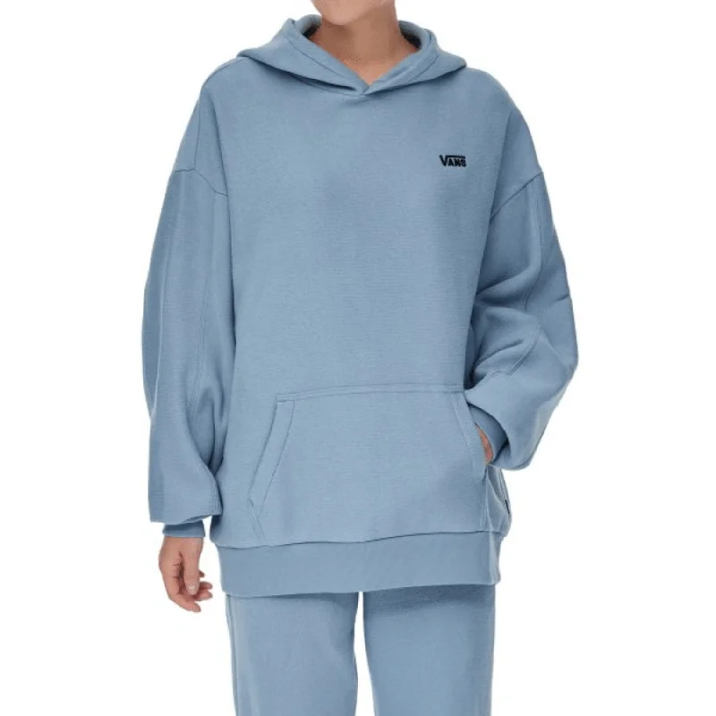 Comfycush Ls Hoodie - Blue Hoodie with Thumb Holes Functional Cozy