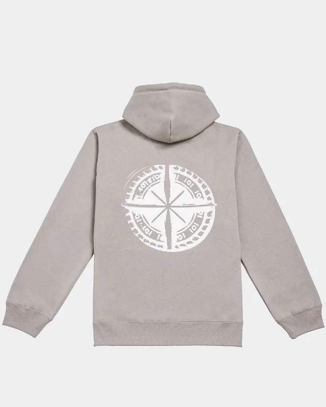 Compass Hoodie Hoodie with Illustration Artistic Creative