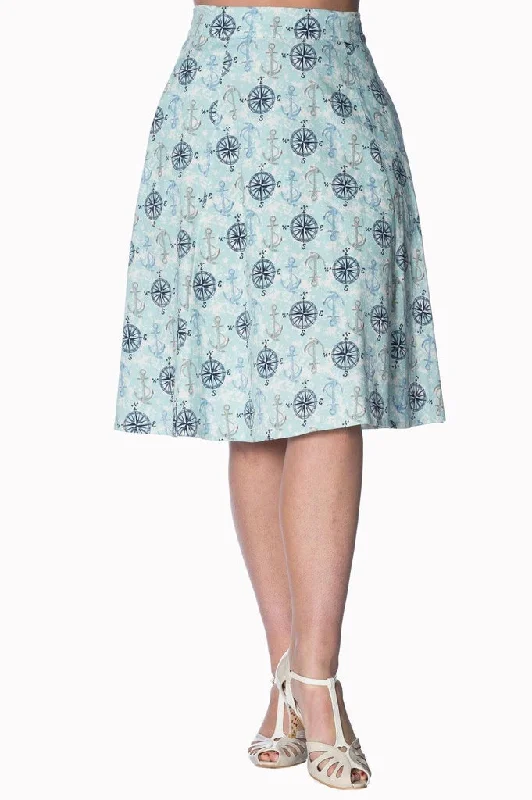Compass Skirt corduroy skirt comfortable