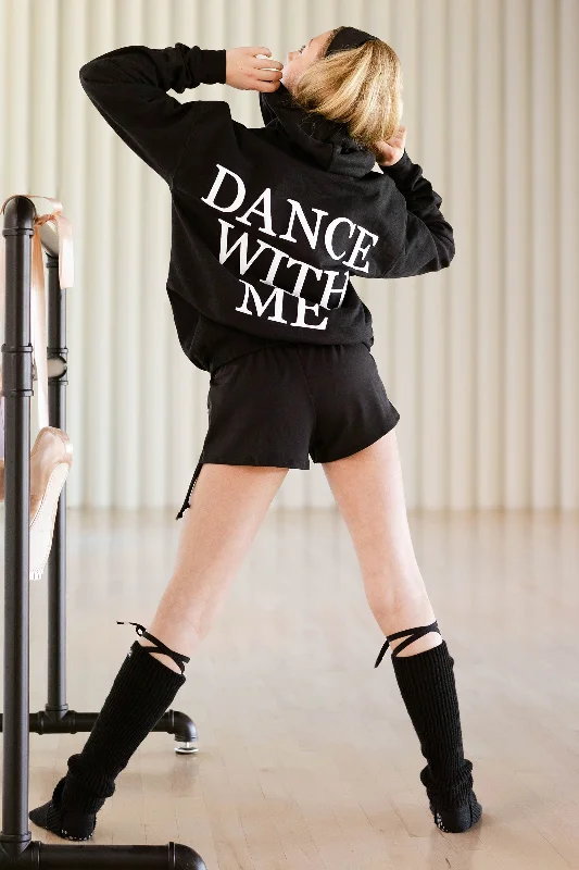 Dance With Me Hoodie Hoodie with Hem Patch Decorative Personalized