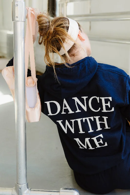 Dance With Me Hoodie Hoodie with Ribbed Neckline Snug Warm