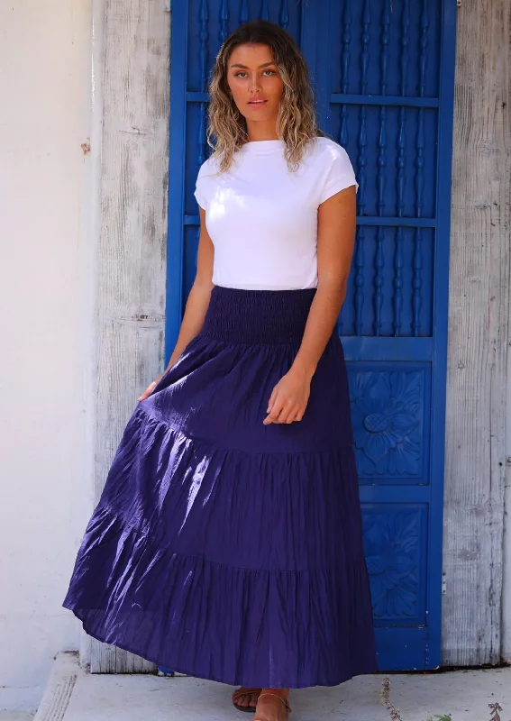 Dawn Maxi Skirt Rhodonite lace skirt intricate