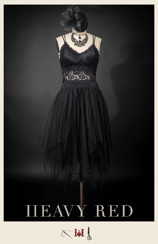 Despairs Dream Net Skirt patchwork skirt art