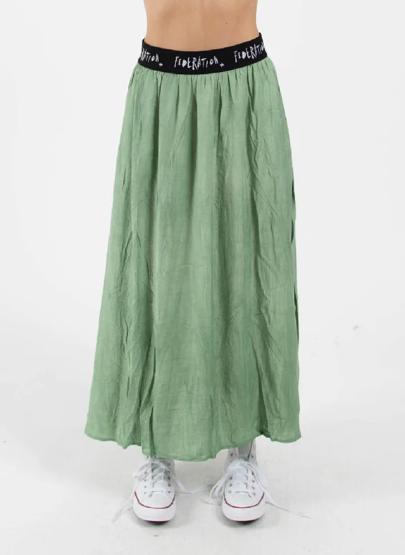 Florence Maxi Skirt tiered skirt playful