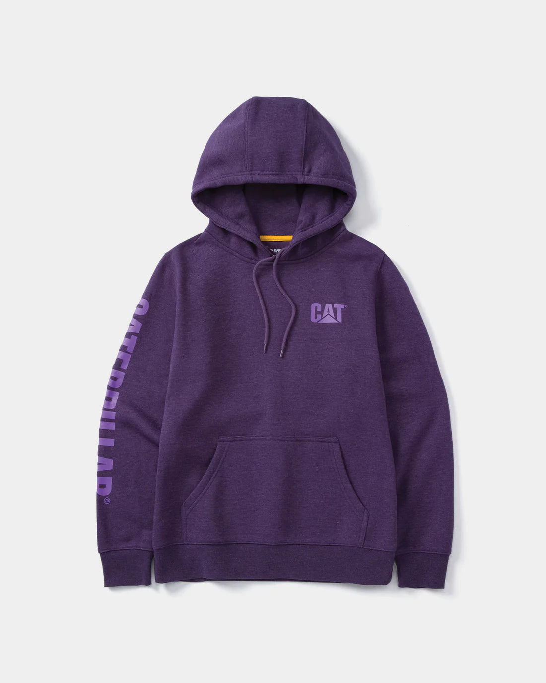 HOODIE 006 PUR Hoodie with Hidden Zipper Minimalist Clean