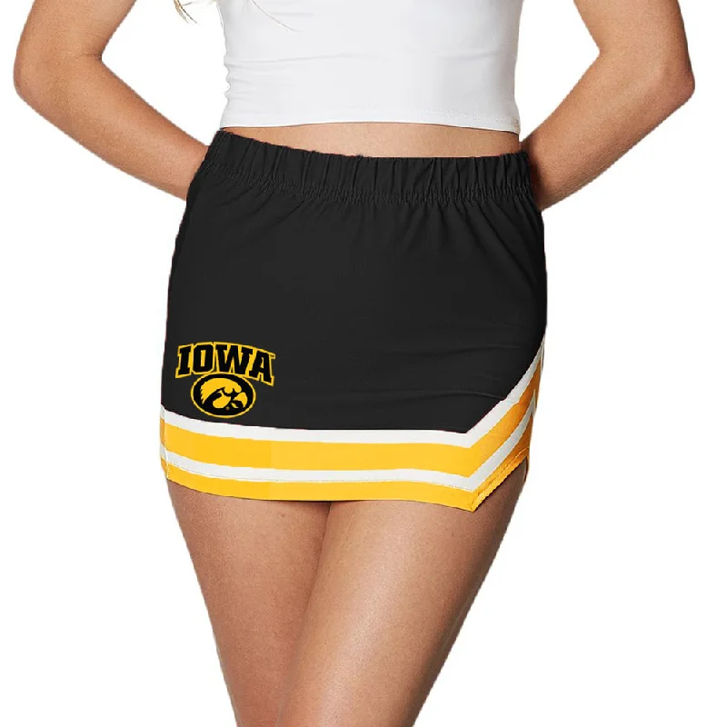 Iowa Hawkeyes Game Day Skirt elastic waist skirt