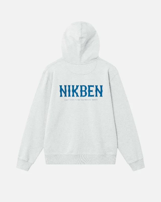 LA Hoodie Hoodie with Hem Embroidery Detailed Premium