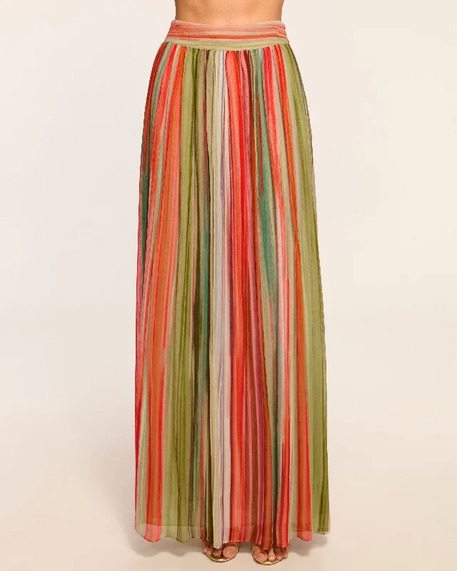 Lanette Silk Maxi Skirt silk skirt lustrous