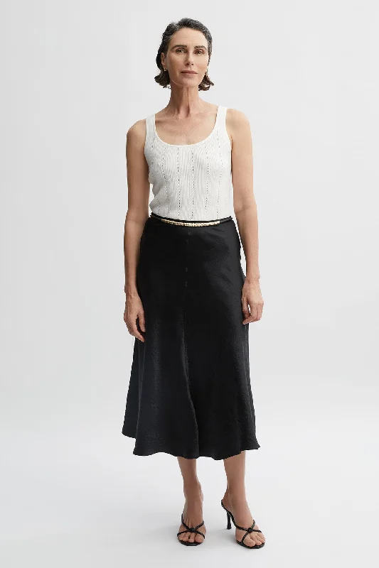 Laszlo Flare Skirt corduroy skirt cozy