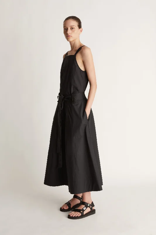 LM Poplin Flare Skirt slim fit skirt