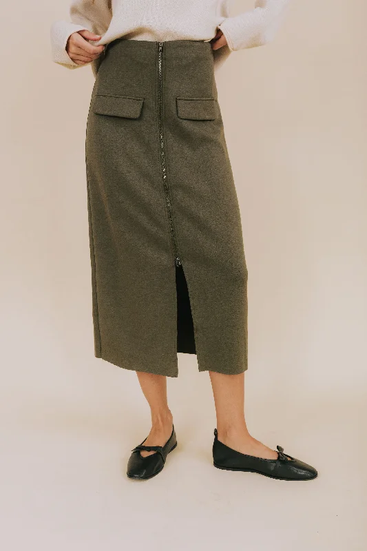 Lunch Date Skirt denim skirt fashionable