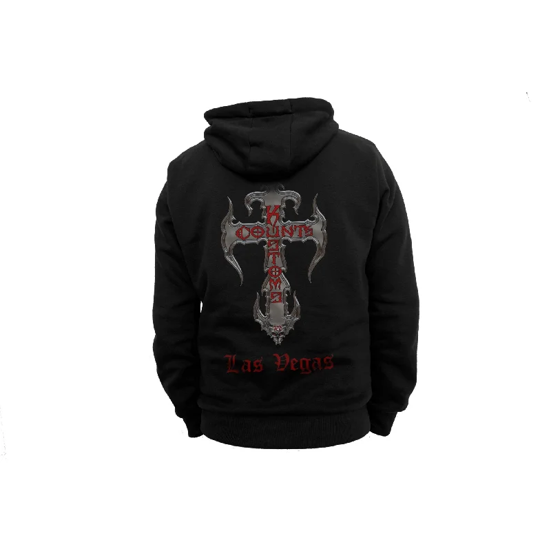 Count's Kustoms Classic KROSS Zip Hoodie Sweatshirt Unisex Hoodie with Set-In Sleeves Structured Classic Count's Kustoms Classic KROSS Zip Hoodie Sweatshirt Unisex Hoodie with Set-In Sleeves Structured Classic