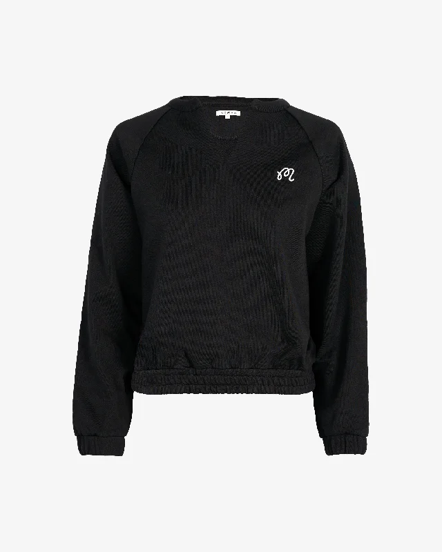 GIANNA II RAGLAN PULLOVER  SWEATSHIRT Hoodie with Toggle Buttons Decorative Unique
