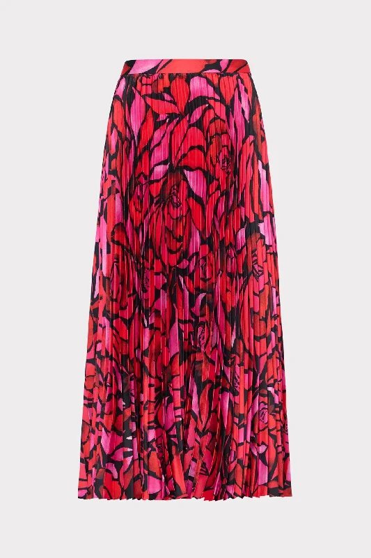 Otha Dream Rose Pleated Skirt summer skirt style