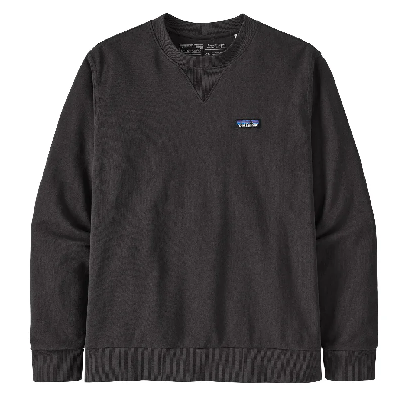 Patagonia Regenerative Organic Certified Cotton Crewneck Sweatshirt Ink Black Hoodie with Crew Neck Simple Timeless Patagonia Regenerative Organic Certified Cotton Crewneck Sweatshirt Ink Black Hoodie with Crew Neck Simple Timeless