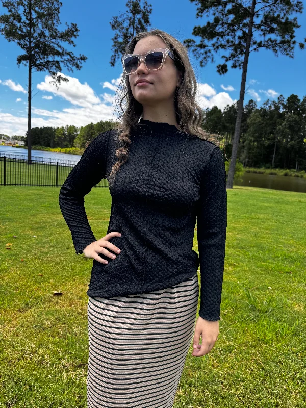 Tan/Blk Stripe