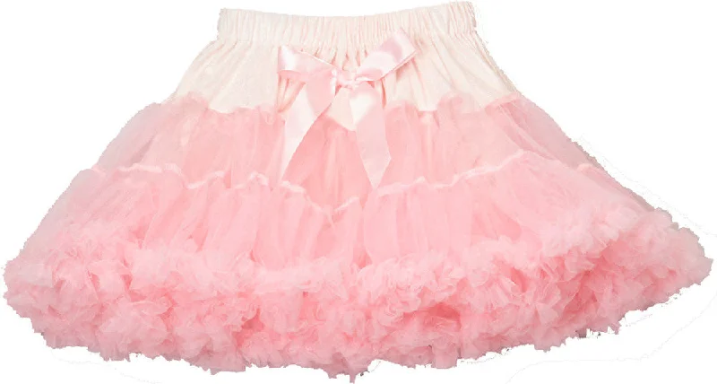 Pink Chiffon Petti Skirt spandex blend skirt