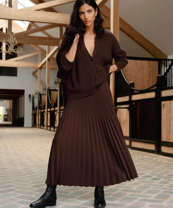 Pleated Skirt midi skirt versatile
