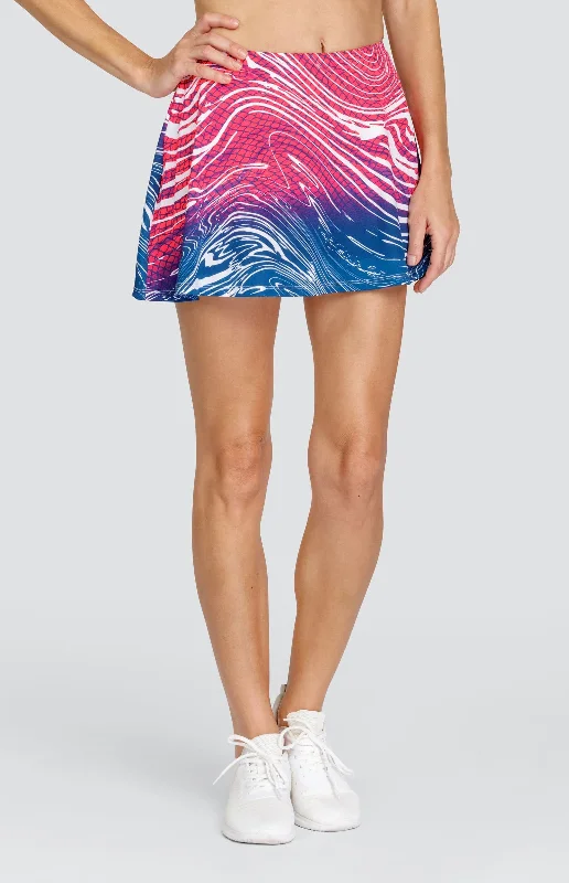 Skyline 13.5" Skort - Maya - FINAL SALE chiffon skirt floaty