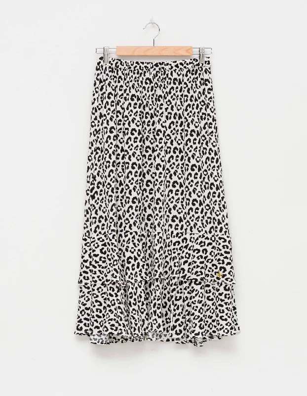 Stella + Gemma | Tribal Greta Skirt | Leopard seamless skirt comfort