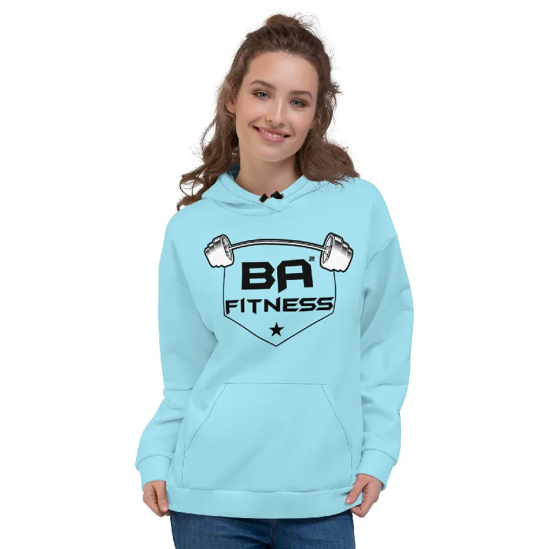 Unisex Hoodie Hoodie with Half-Zip Sporty Casual