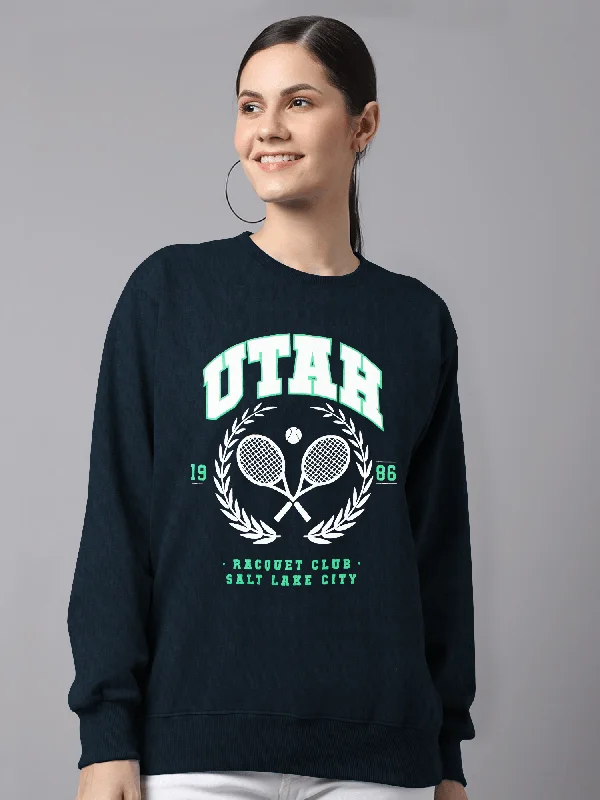 WOMEN'S ATHLETIC OVERSIZED SWEATSHIRT Hoodie with Hem Frayed Vintage Worn