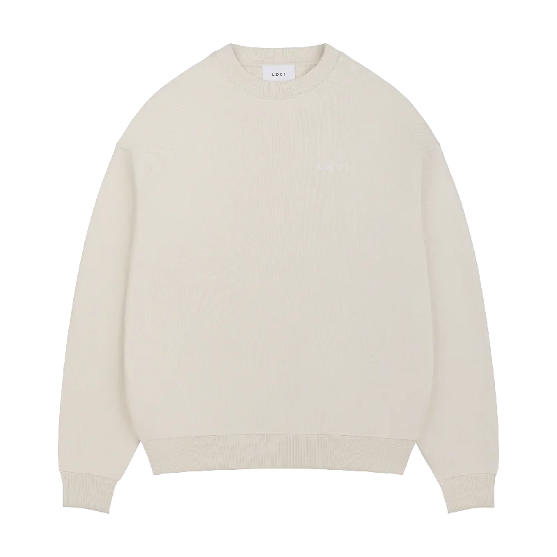 Core Oversized Sweatshirt Hoodie with Emblem Brand Identity
